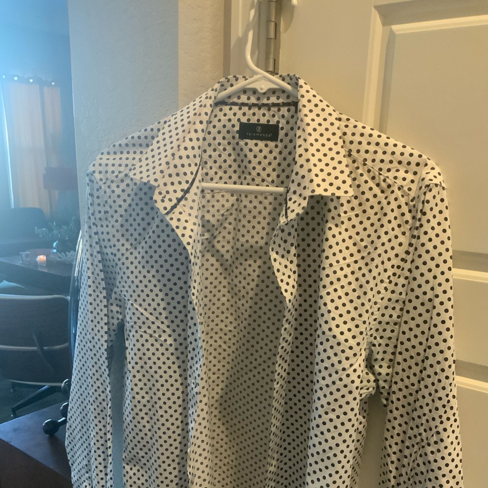 MENS seven diamonds dress shirt